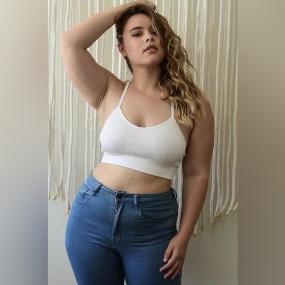 THREE BIRD NEST TATTOO BRALETTE - NEW - 2/3X - Picture 4 of 8